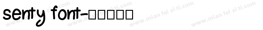 senty font字体转换
